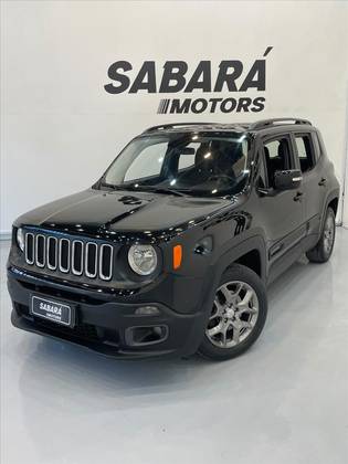 JEEP RENEGADE 1.8 16V FLEX LONGITUDE 4P AUTOMÁTICO JEEP RENEGADE 1.8 16V FLEX LONGITUDE 4P AUTOMÁTICO